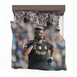 Paul Pogba confident Juve Soccer Player Bedding Set 1