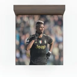 Paul Pogba confident Juve Soccer Player Fitted Sheet