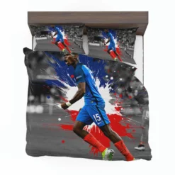 Paul Pogba encouraging French Football Player Bedding Set 1