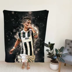 Paulo Bruno Dybala Juventus Star Soccer Player Fleece Blanket