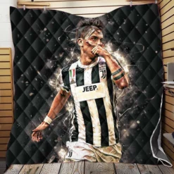 Paulo Bruno Dybala Juventus Star Soccer Player Quilt Blanket