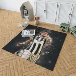 Paulo Bruno Dybala Juventus Star Soccer Player Rug 1