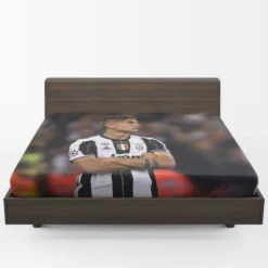 Paulo Bruno Dybala Rapid Juve Football Player Fitted Sheet 1