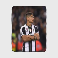 Paulo Bruno Dybala Rapid Juve Football Player Fleece Blanket 1