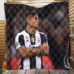 Paulo Bruno Dybala Rapid Juve Football Player Quilt Blanket