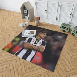 Paulo Bruno Dybala Rapid Juve Football Player Rug 1