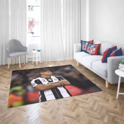 Paulo Bruno Dybala Rapid Juve Football Player Rug 2