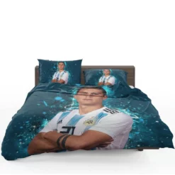 Paulo Bruno Dybala bustling Footballer Player Bedding Set