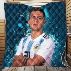 Paulo Bruno Dybala bustling Footballer Player Quilt Blanket