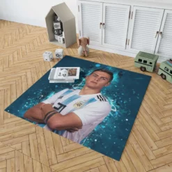 Paulo Bruno Dybala bustling Footballer Player Rug 1