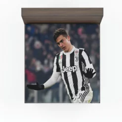 Paulo Bruno Dybala consistent Juve Football Player Fitted Sheet