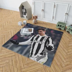 Paulo Bruno Dybala consistent Juve Football Player Rug 1