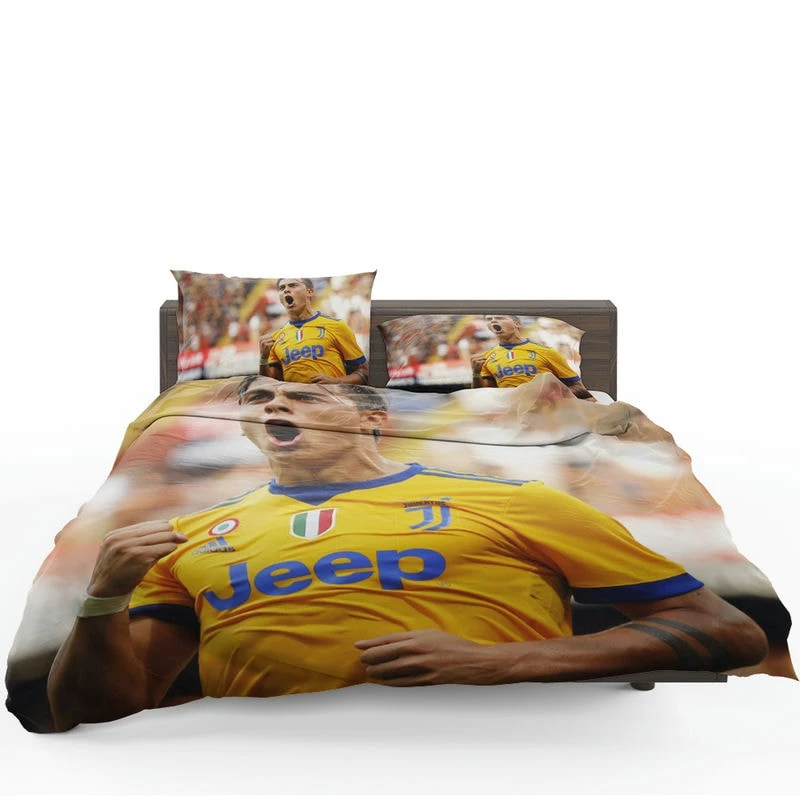 Paulo Bruno Dybala enthusiastic sports Player Bedding Set