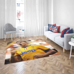 Paulo Bruno Dybala enthusiastic sports Player Rug 2