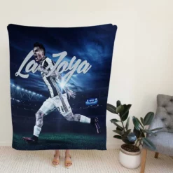 Paulo Bruno Dybala fast Football Player Fleece Blanket