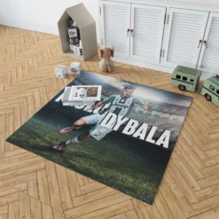 Paulo Bruno Dybala healthy sports Player Rug 1