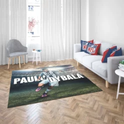 Paulo Bruno Dybala healthy sports Player Rug 2