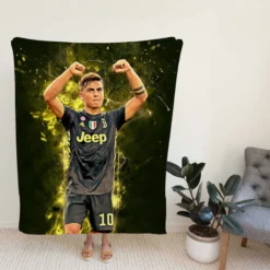 Paulo Bruno Dybala mercurial Juve Soccer Player Fleece Blanket