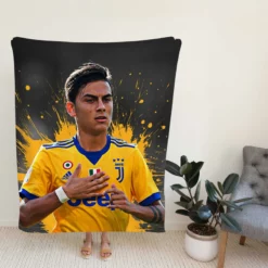 Paulo Bruno Dybala sharp Juve Football Player Fleece Blanket