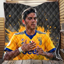 Paulo Bruno Dybala sharp Juve Football Player Quilt Blanket