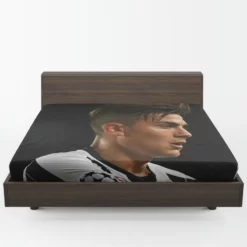 Paulo Bruno Dybala vivacious Football Player Fitted Sheet 1