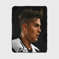 Paulo Bruno Dybala vivacious Football Player Fleece Blanket 1