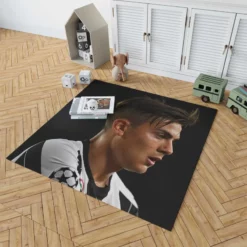 Paulo Bruno Dybala vivacious Football Player Rug 1