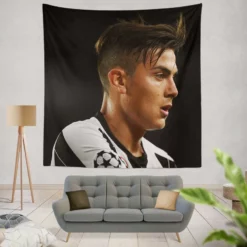 Paulo Bruno Dybala vivacious Football Player Tapestry