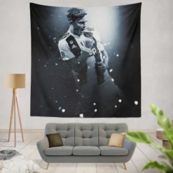Paulo Dybala Clever sports Player Tapestry