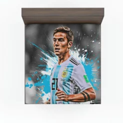 Paulo Dybala Honorable Soccer Player Fitted Sheet
