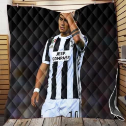 Paulo Dybala committed sports Player Quilt Blanket