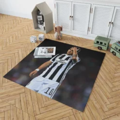 Paulo Dybala committed sports Player Rug 1