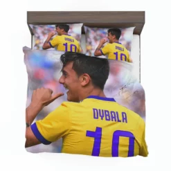 Paulo Dybala confident Soccer Player Bedding Set 1