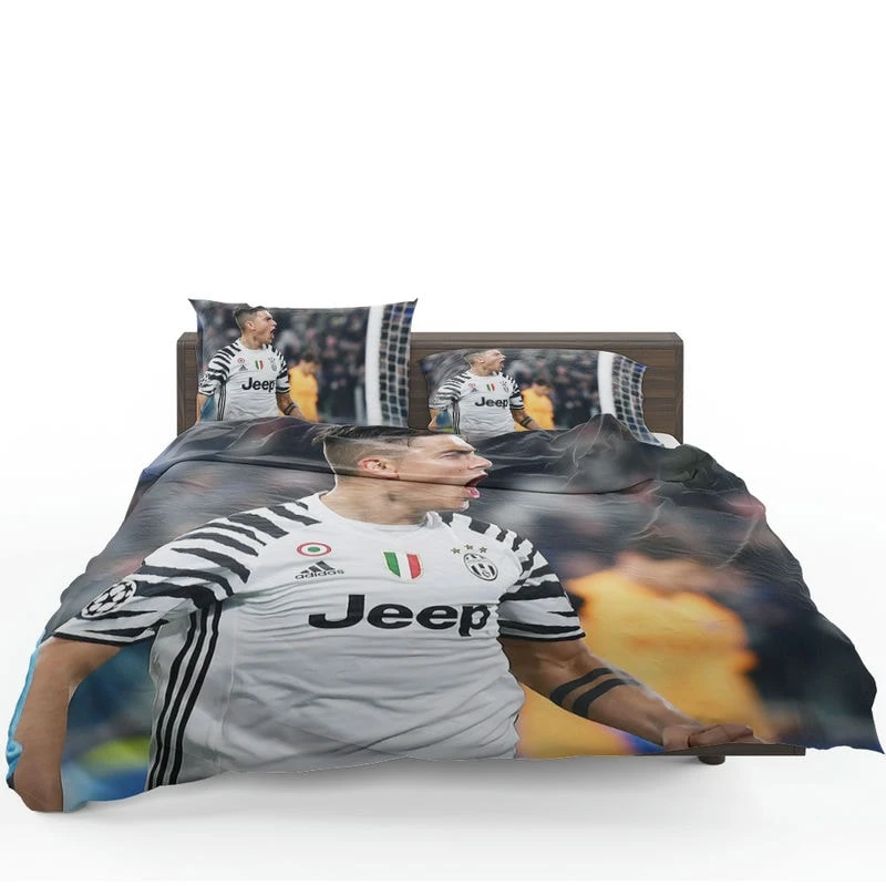 Paulo Dybala elite Juve sports Player Bedding Set