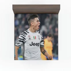 Paulo Dybala elite Juve sports Player Fitted Sheet