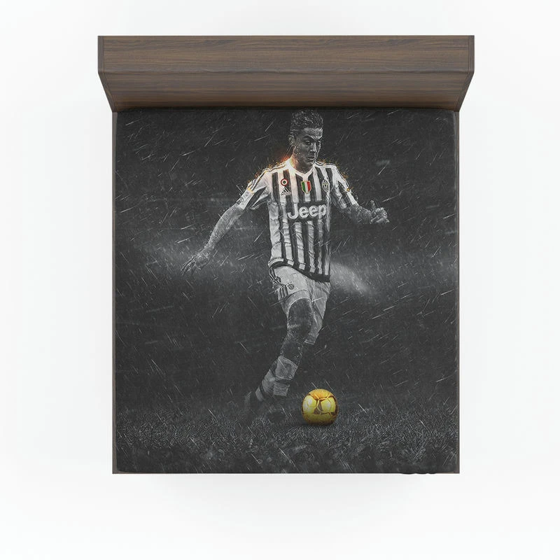 Paulo Dybala extraordinary Football Player Fitted Sheet