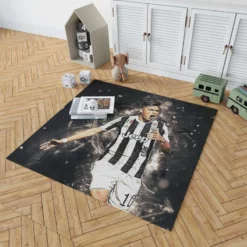 Paulo Dybala fastidious Soccer Player Rug 1