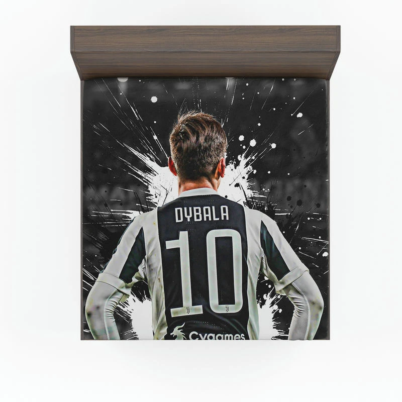 Paulo Dybala flexible Football Player Fitted Sheet