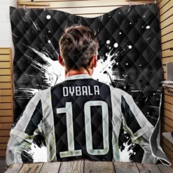 Paulo Dybala flexible Football Player Quilt Blanket