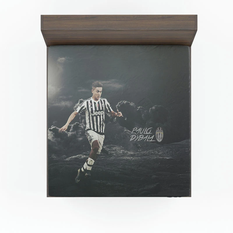 Paulo Dybala gracious Footballer Player Fitted Sheet