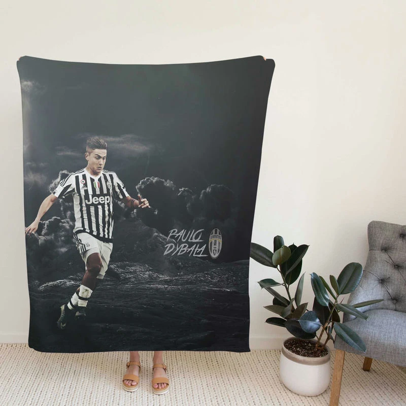 Paulo Dybala gracious Footballer Player Fleece Blanket