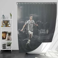 Paulo Dybala gracious Footballer Player Shower Curtain