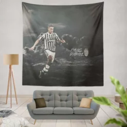 Paulo Dybala gracious Footballer Player Tapestry