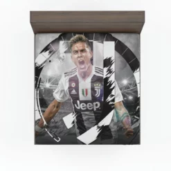 Paulo Dybala improving sports Player Fitted Sheet