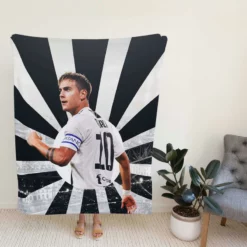 Paulo Dybala sportive Football Player Fleece Blanket