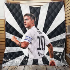 Paulo Dybala sportive Football Player Quilt Blanket