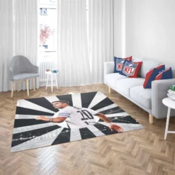 Paulo Dybala sportive Football Player Rug 2