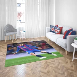 Pedri Exciting Barcelona Football Player Rug 2