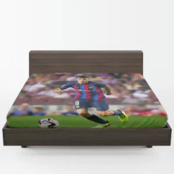 Pedri La Liga Football Player Fitted Sheet 1