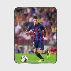 Pedri La Liga Football Player Fleece Blanket 1